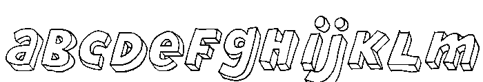 Brubecks Cube Regular Italic FONT