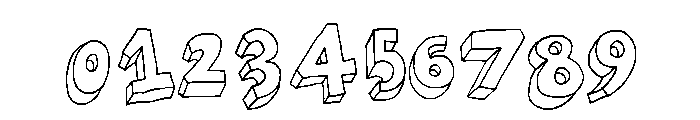 Brubecks Cube Regular Font OTHER CHARS