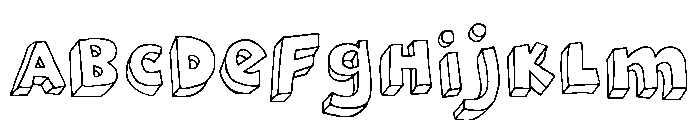 Brubecks Cube Regular FONT