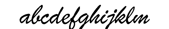 Brush Light FONT
