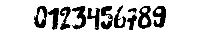 Brush Up Regular Font OTHER CHARS