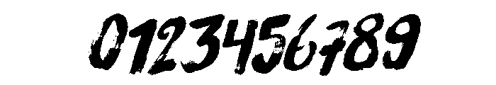 Brush Up Too Font OTHER CHARS