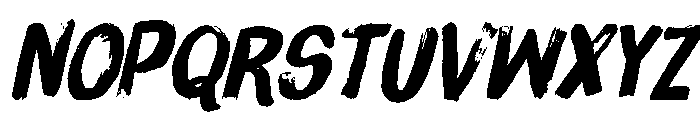 Brush Up Too Font LOWERCASE