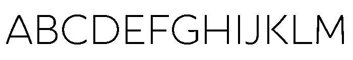 Brushability Sans Light Font UPPERCASE