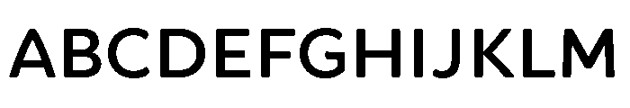 Brushability Sans Semi Bold Font UPPERCASE