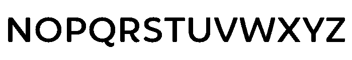 Brushability Sans Semi Bold Font UPPERCASE