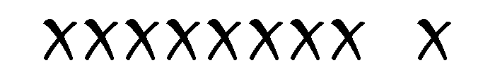 Brushability Script Extras Font OTHER CHARS