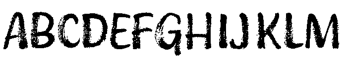Brushberry Sans Condensed Regular Font UPPERCASE