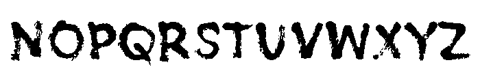 Brushberry Sans Regular Font UPPERCASE