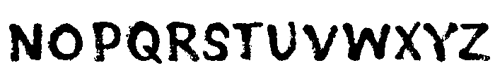 Brushberry Sans Regular Font LOWERCASE