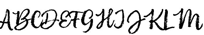 Brushberry Script Font UPPERCASE