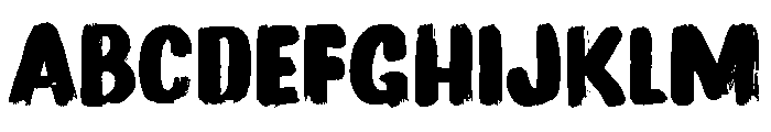 Brushtones Regular Font UPPERCASE