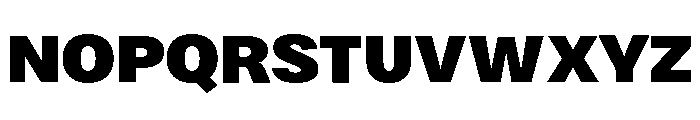 Bruta Black Font UPPERCASE