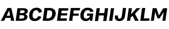 Bruta Bold Italic Font UPPERCASE