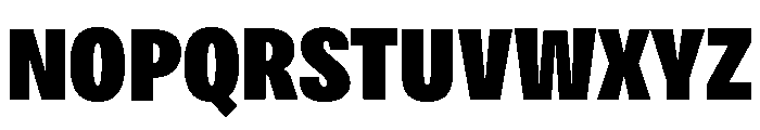 Bruta Compressed Black Font UPPERCASE