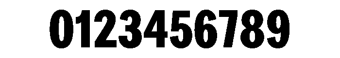 Bruta Compressed Bold Font OTHER CHARS