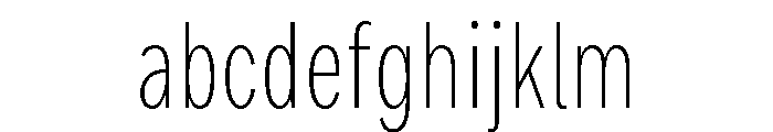 Bruta Compressed Extra Light FONT