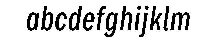 Bruta Compressed Regular Italic FONT