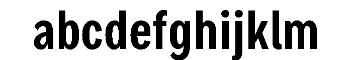 Bruta Compressed Semi Bold FONT