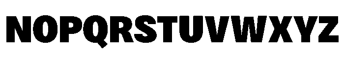 Bruta Condensed Black Font UPPERCASE