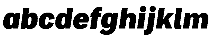 Bruta Condensed Extra Bold Italic FONT