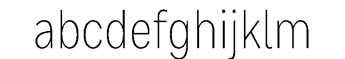 Bruta Condensed Extra Light FONT