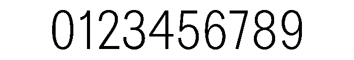 Bruta Condensed Light Font OTHER CHARS
