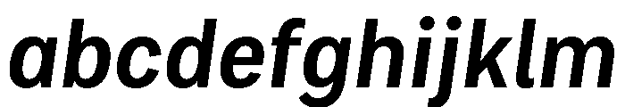 Bruta Condensed Semi Bold Italic FONT