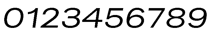 Bruta Extended Extra Bold Italic Font OTHER CHARS