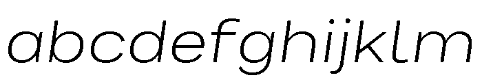 Bruta Extended Light Italic FONT