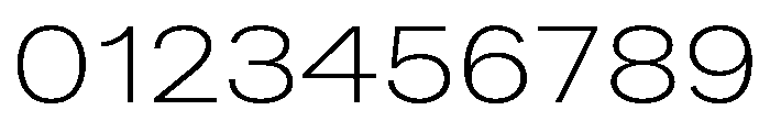 Bruta Extended Light Font OTHER CHARS