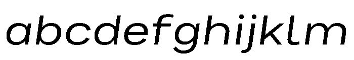 Bruta Extended Regular Italic FONT