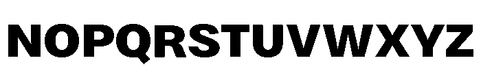 Bruta Extra Bold Font UPPERCASE