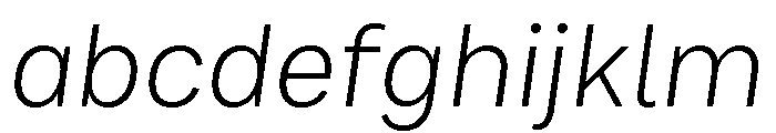 Bruta Light Italic FONT