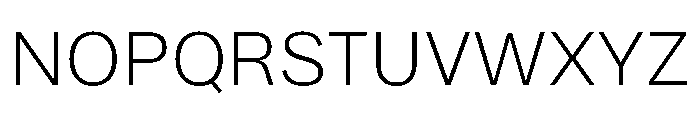 Bruta Light Font UPPERCASE