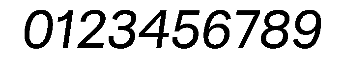 Bruta Regular Italic Font OTHER CHARS