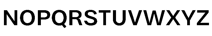 Bruta Semi Bold Font UPPERCASE