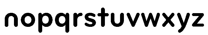 Bryant Bold Alternate Font LOWERCASE
