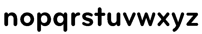 Bryant Bold Font LOWERCASE