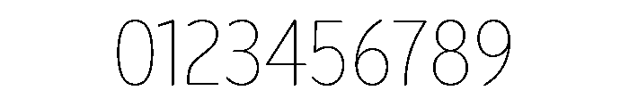 Bryant Compressed Light Font OTHER CHARS