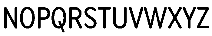 Bryant Compressed Medium Font UPPERCASE