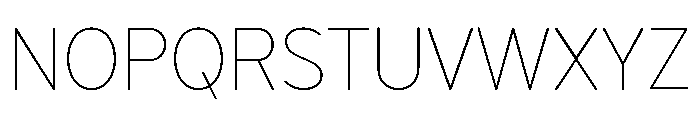Bryant Condensed Light Font UPPERCASE