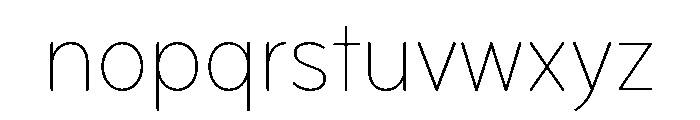 Bryant Condensed Light Font LOWERCASE