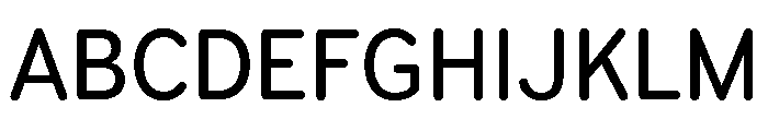 Bryant Condensed Medium Font UPPERCASE