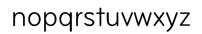 Bryant Condensed Regular Font LOWERCASE