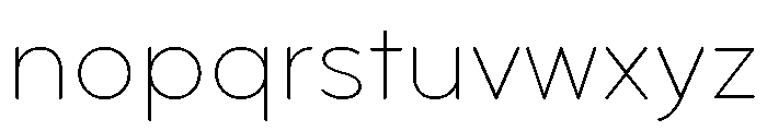 Bryant Light Font LOWERCASE