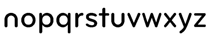 Bryant Medium Alternate Font LOWERCASE