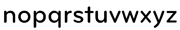 Bryant Medium Font LOWERCASE