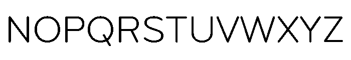 Bryant Regular Alternate Font UPPERCASE