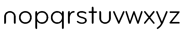 Bryant Regular Alternate Font LOWERCASE